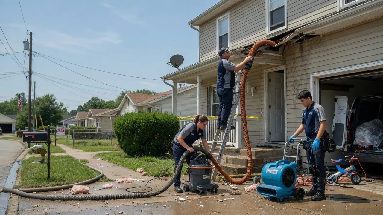 Water Damage Restoration in Pleasant Valley, IA near me